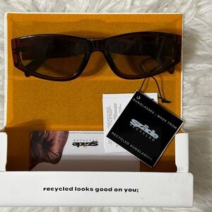 Szade Eco-Friendly Dark Brown Sunglasses